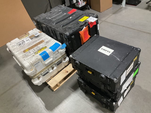 (5) Assorted Storage Cases