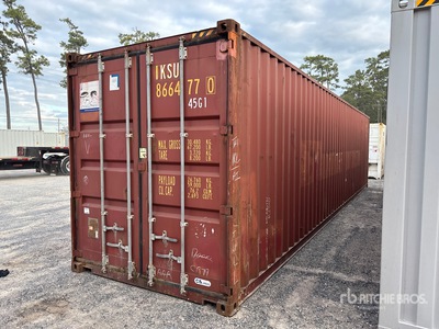 40 ft High Cube Storage Container