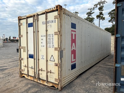 40 ft High Cube Refrigerated Storage Container (Inoperable)