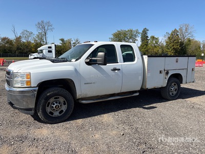 2013 Chevrolet Silverado 2500HD 4x4 Extended Cab Utiliteits vrachtwagen