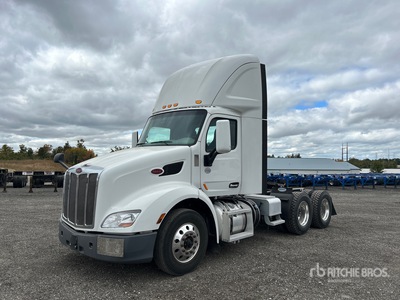 2022 Peterbilt 579 6x2 T/A Day Cab Truck Tractor