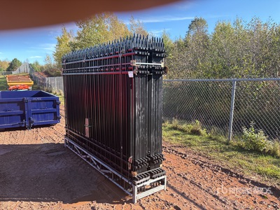Quantity of (20) 9 ft 3 in x 6 ft 4 in Powder Coated Fencing (Unused)
