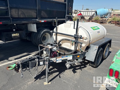 2019 WYLIE MFG EXP-500 500 gal T/A Water Tank Trailer