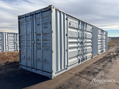 2026 40 ft High Cube Multi-Door Contenedor de almacenamiento