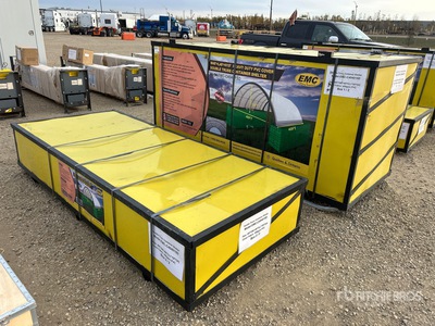2026 EMC C404015D 40 ft x 40 ft x15 ft Double Truss Container Shelter (Unused)
