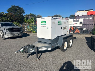 2015 Airman SDG40S-8B1 38 kVA Mobile Generator Set