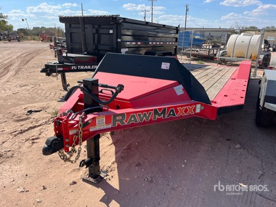 2024 RAWMAXX 22 ft T/A Equipment Trailer