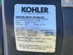 Engine with Emission Certification Label
