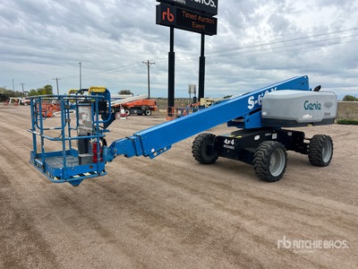 2017 Genie S-60X 4WD Diesel Telescopic Boom Lift