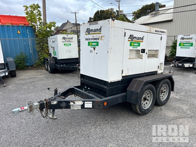 2016 Allmand MP65-8C1 63 kVA Mobile Generator Set