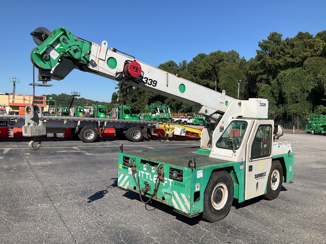 2011 Shuttlelift CD3339 9 ton 4x2 Carry Deck Crane 2011 Shuttlelift CD3339 9 ton 4x2 Carry Deck Crane
