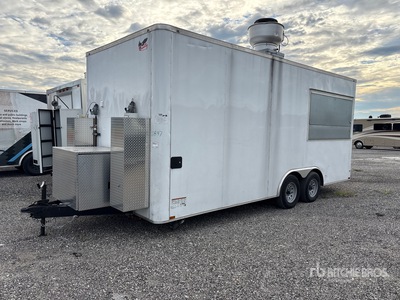 2025 Quality Cargo 20 ft T/A Remolque de Comida
