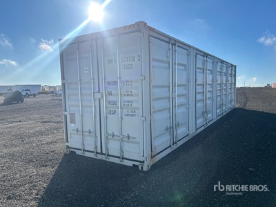 2026 40 ft High Cube Open-Sided Storage Container (Unused)