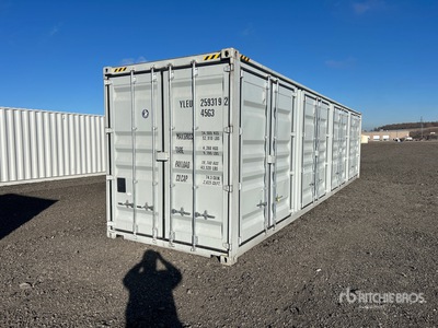 2026 40 ft High Cube Open-Sided Storage Container (Unused)