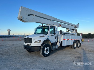 Altec A77-TE93 92 ft on 2009 Freightliner M2 106 6x4 Podnośnik Koszowy