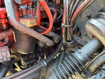 Engine with Air Compressor