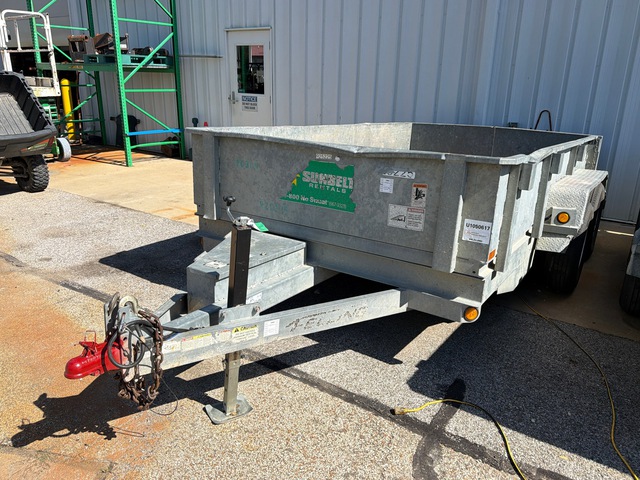 2017 Felling 12 ft T/A End Dump Trailer