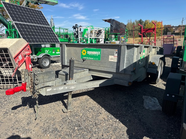 2017 Felling FT10DTHDG 12 ft 6 in T/A Dump Utility Trailer