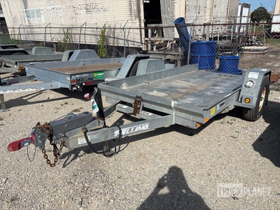 2014 Felling FT-6T-G 12 ft S/A Tilt Deck Trailer