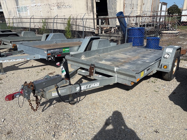 2014 Felling FT-6T-G 12 ft S/A Tilt Deck Trailer