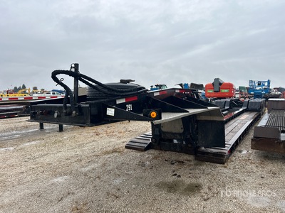 2007 Etnyre RTN55TD3 Tri/A Removable Gooseneck Lowboy Trailer