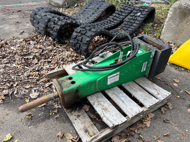 2019 Indeco HP500FS 2.25 in Q/C Skid Steer Breaker
