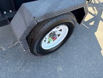 Trailer Chassis with Right Front Tire