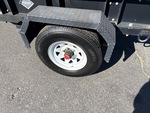 Trailer Chassis with Left Front Tire