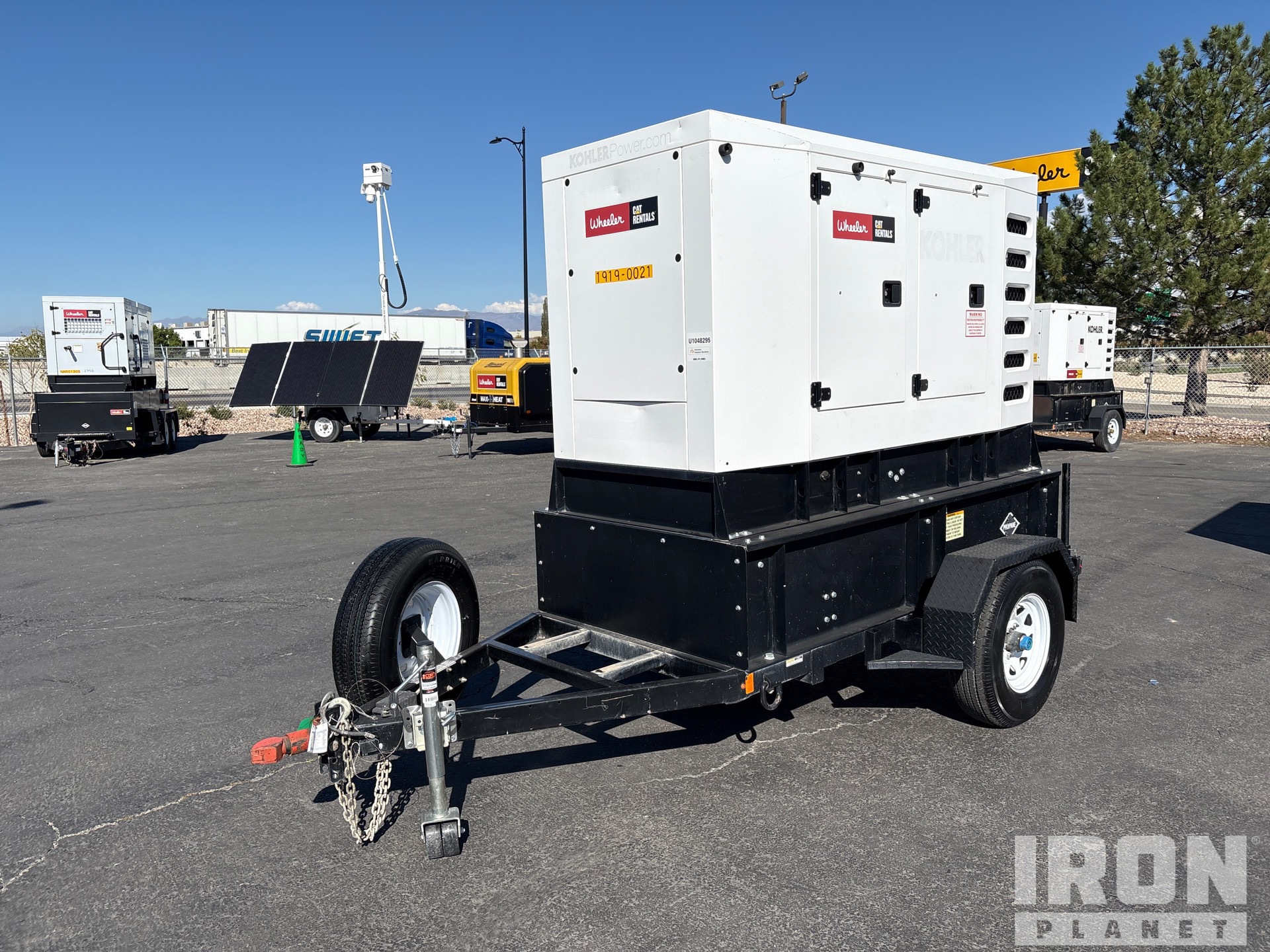 2020 (unverified) Kohler 70REZGT 56 kW Mobile Generator Set