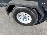 Trailer Chassis with Right Front Tire