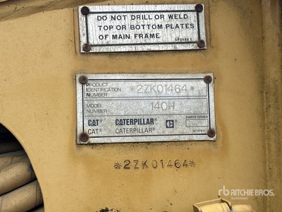 1997 Cat 140H Motor Grader