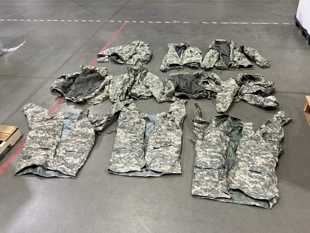 (13) Assorted Jackets, (7) Assorted Parkas (2) Pairs of Mittens & Assorted Items (13) Assorted Jackets, (7) Assorted Parkas (2) Pairs of Mittens & Assorted Items