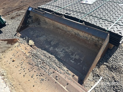 Cat 80 in Skid Steer Bucket