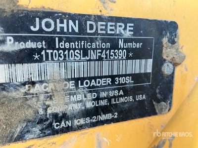 2022 John Deere 310SL Backhoe Loader