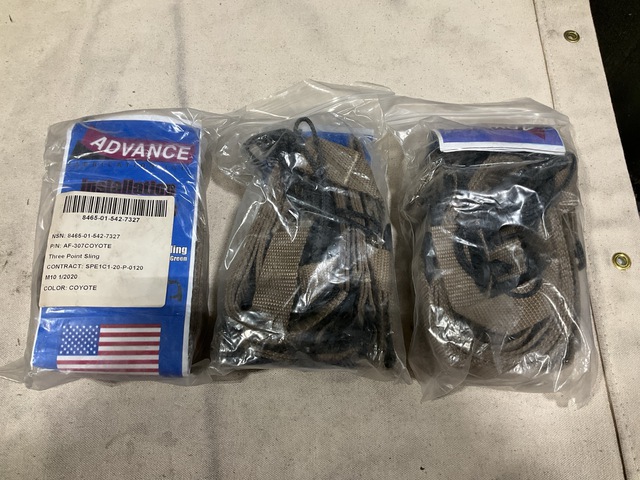 (1,255) AF-307COYOTE Three-Point Slings (1,255) AF-307COYOTE Three-Point Slings