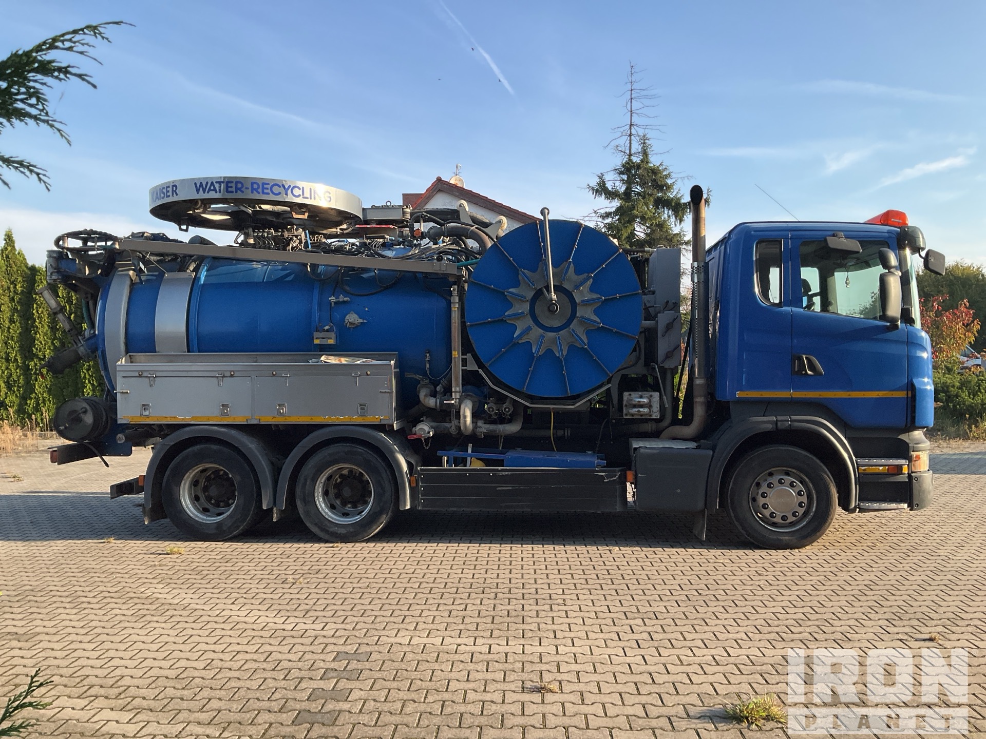 2007 Kaiser Aquastar on 2007 Scania R420 6x4 Crew Cab Vacuum Excavator Truck