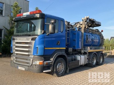 2007 Kaiser Aquastar II on 2007 Scania R420CB 6x4 Crew Cab Vacuum Excavator Truck