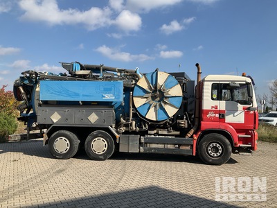 2005 Kaiser Aquastar II on 2006 MAN TGA26.430 6x4 Crew Cab Vacuum Excavator Truck