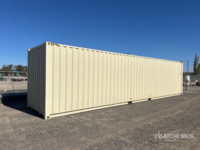 2026 40 ft High Cube Lagercontainer