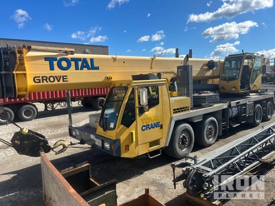 Grove TMS800E 80 ton 8x4 Hydraulic Truck Crane