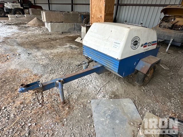 1972 Grimmer Schmidt 125 2300 cfm Mobile Air Compressor