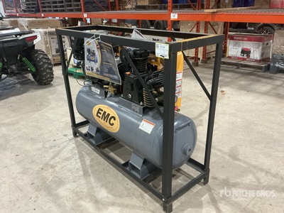 2026 EMC GAC60 24.4 cfm Skid-Mounted 60 gal Air Compressor (Unused)