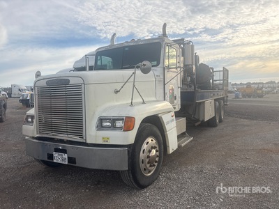 1994 Freightliner FLD120 6x4 Ciężarówka z płaską platformą