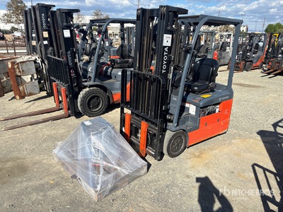 2022 Toyota 8FBE15U 2600 lb Electric Forklift