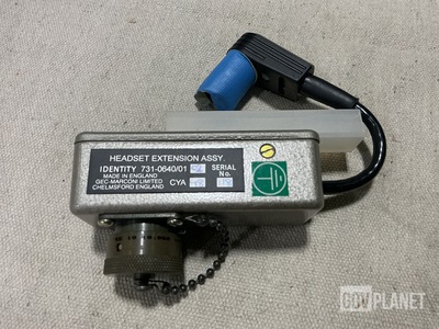 GEC-Marconi 731-0640/01 Headset Extension Assembly