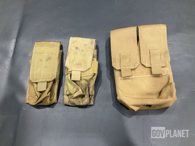 (350) Ammo Mag Pockets, (55) Saw Pouches, (84) Waist Packs & Assorted Items