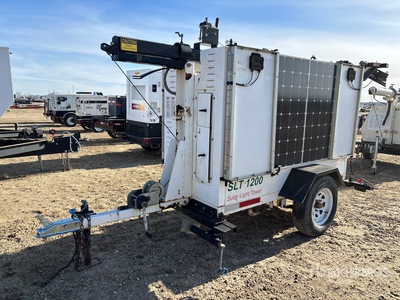 2012 Progress Solar Solutions SLT1200 Solar LED Light Tower
