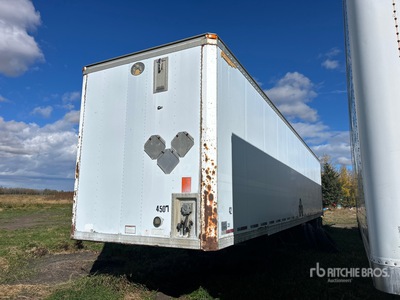 1995 Great Dane 48 ft T/A Wood Working Van Trailer