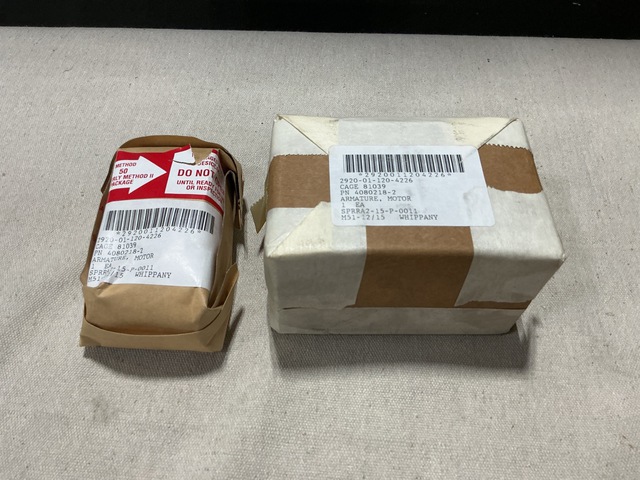 (7) Whippany Actuation 4080218-2 Motor Armatures (7) Whippany Actuation 4080218-2 Motor Armatures
