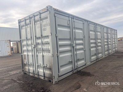 2026 40 ft High Cube Multi-Door Storage Container